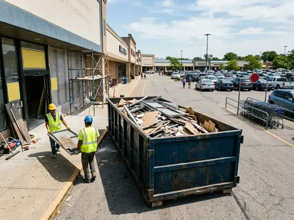 retail-store-renovation-debris-003 — frequently asked questions, Roll-off Dumpster Rentals in Albertville, MN